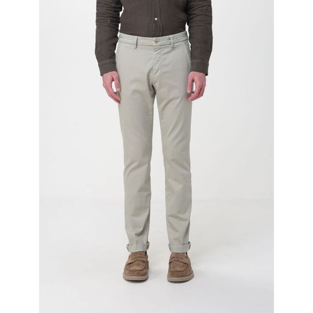 Mason's Men Cotton And Wool Blend Chino Trousers Mason's